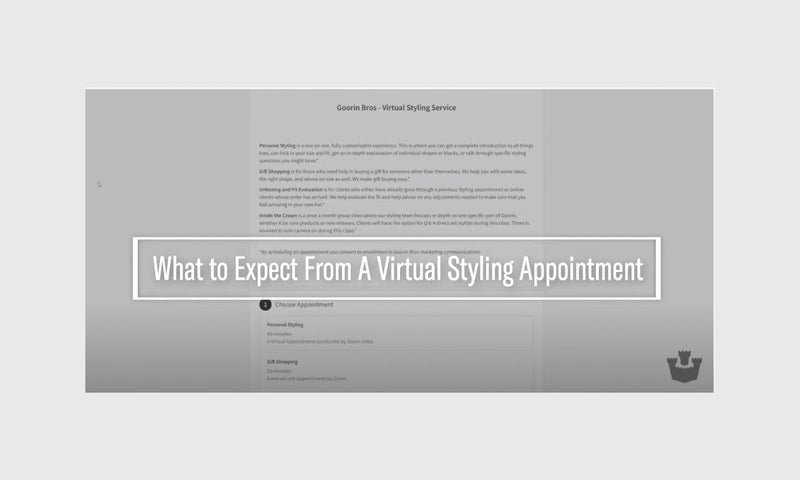 What To Expect From A Virtual Styling Appointment