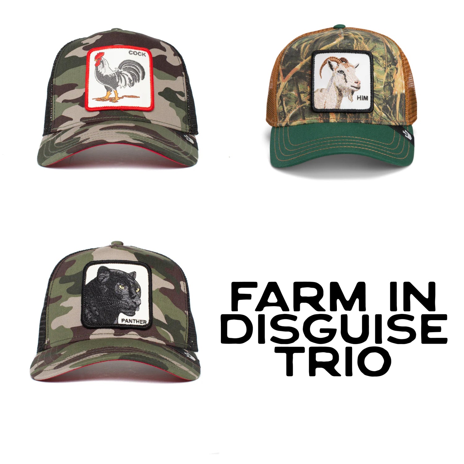 Farm in Disguise Trio