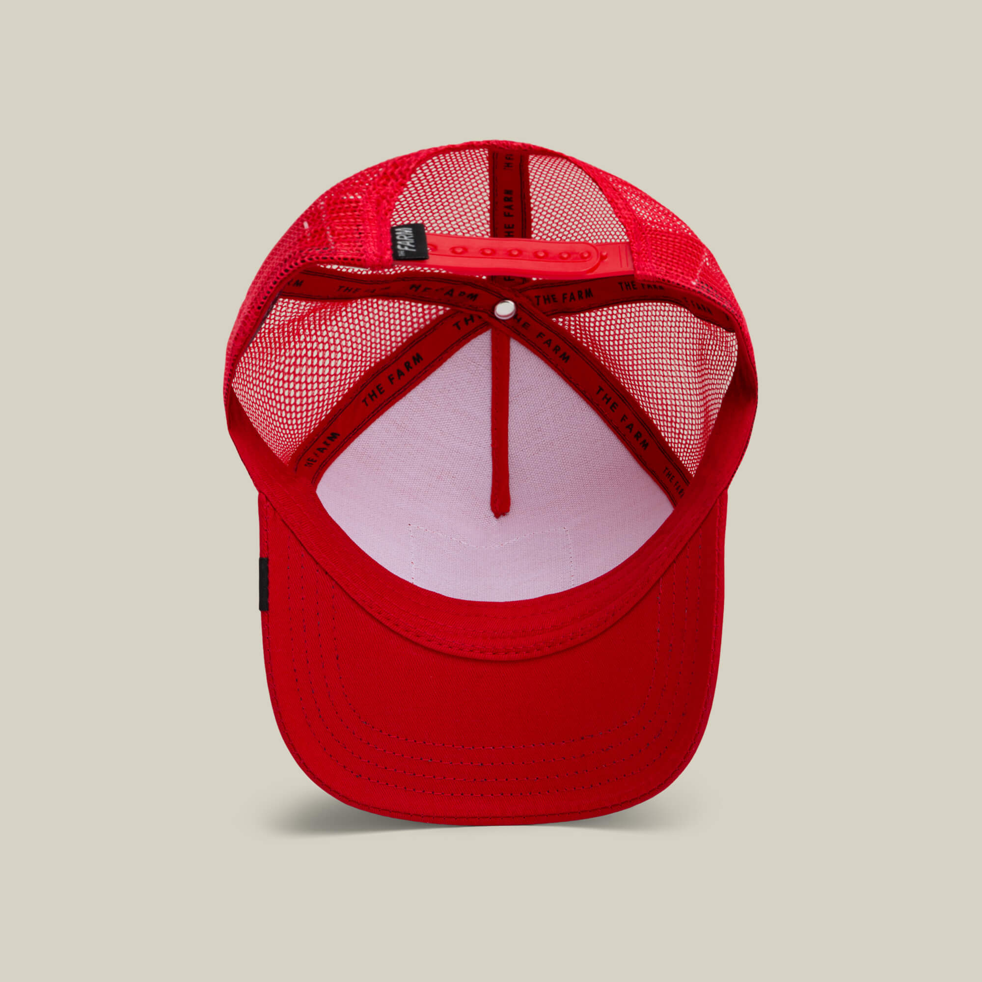 The Goorin Bros. Mr. Claus hat features a red mesh back, inner mesh panels, sweatband, and adjustable strap—ideal for standing out this holiday season.