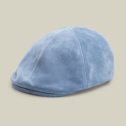 A Goorin Bros. Cushy Benjamin Paul flatcap in SHADOW is shown against a plain beige background.