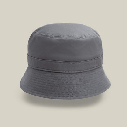 The Odyssey Bucket hat by Goorin Bros. in OIL color is shown against a light beige background.