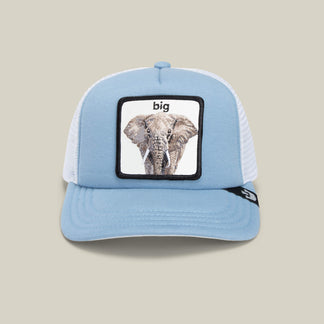 Goorin So Big Kids Trucker Hat, Light Blue, One Size, Unisex